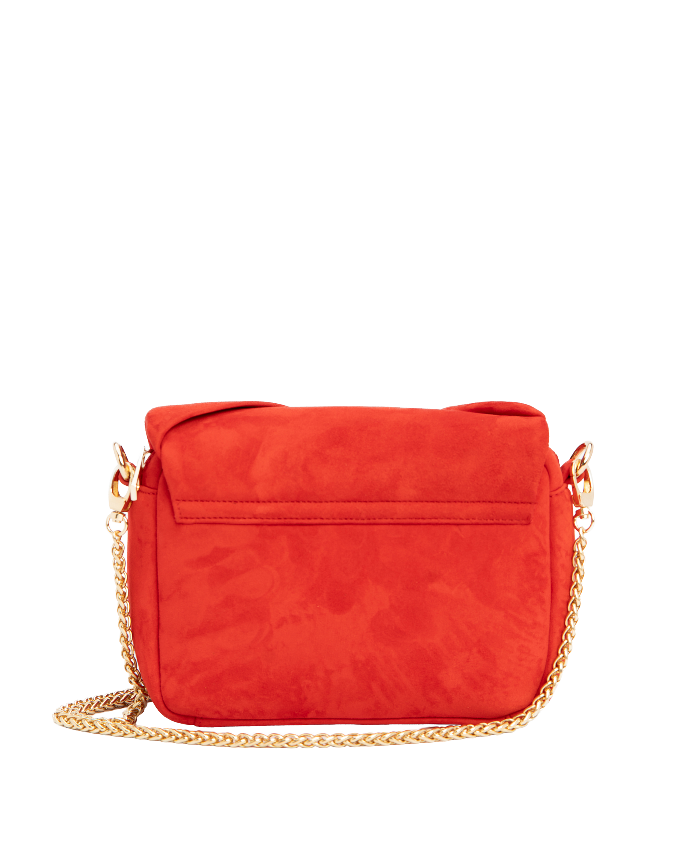Muse Bow - Goatskin Suede Red