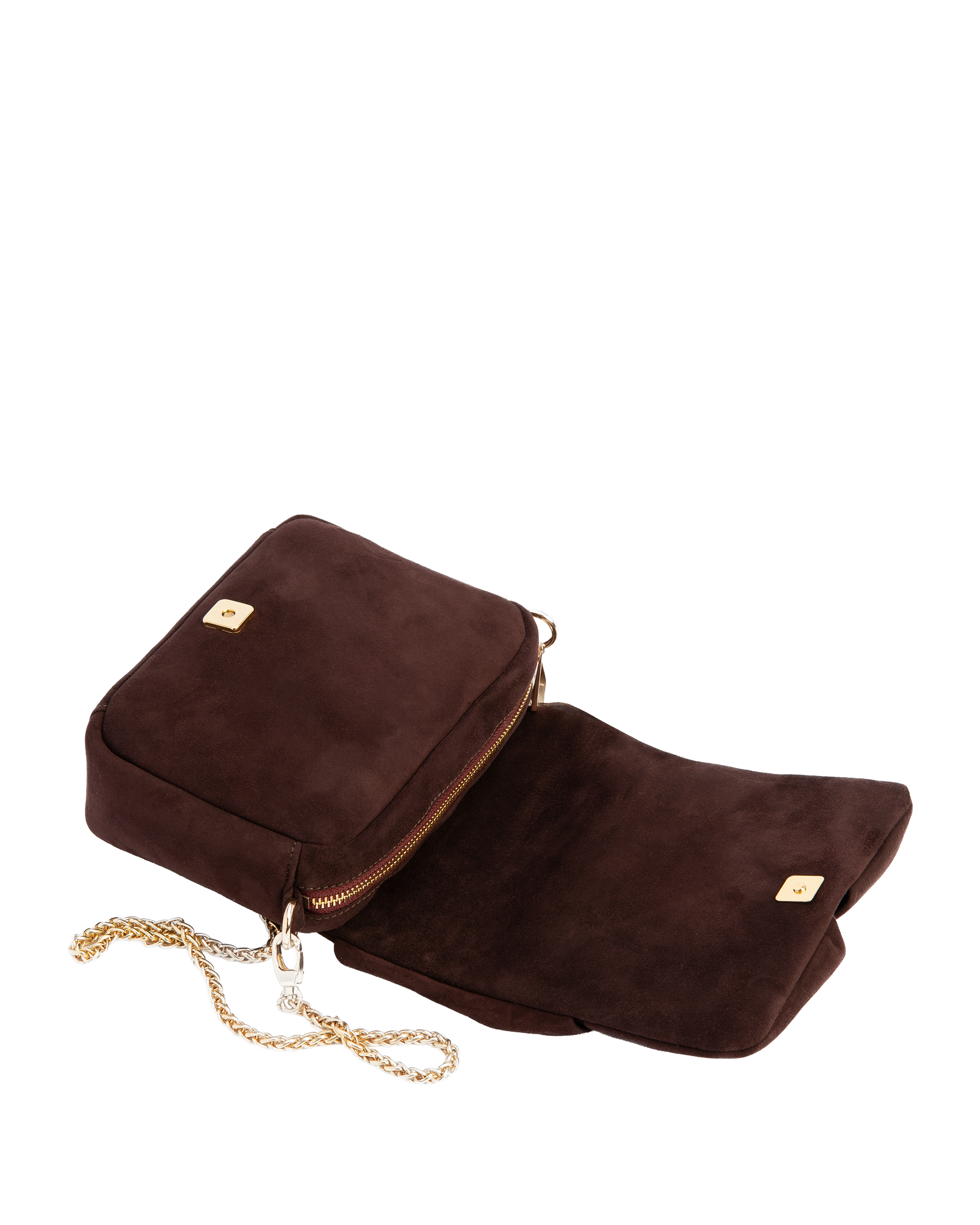 Muse Bow - Goatskin Suede Dark Burgundy