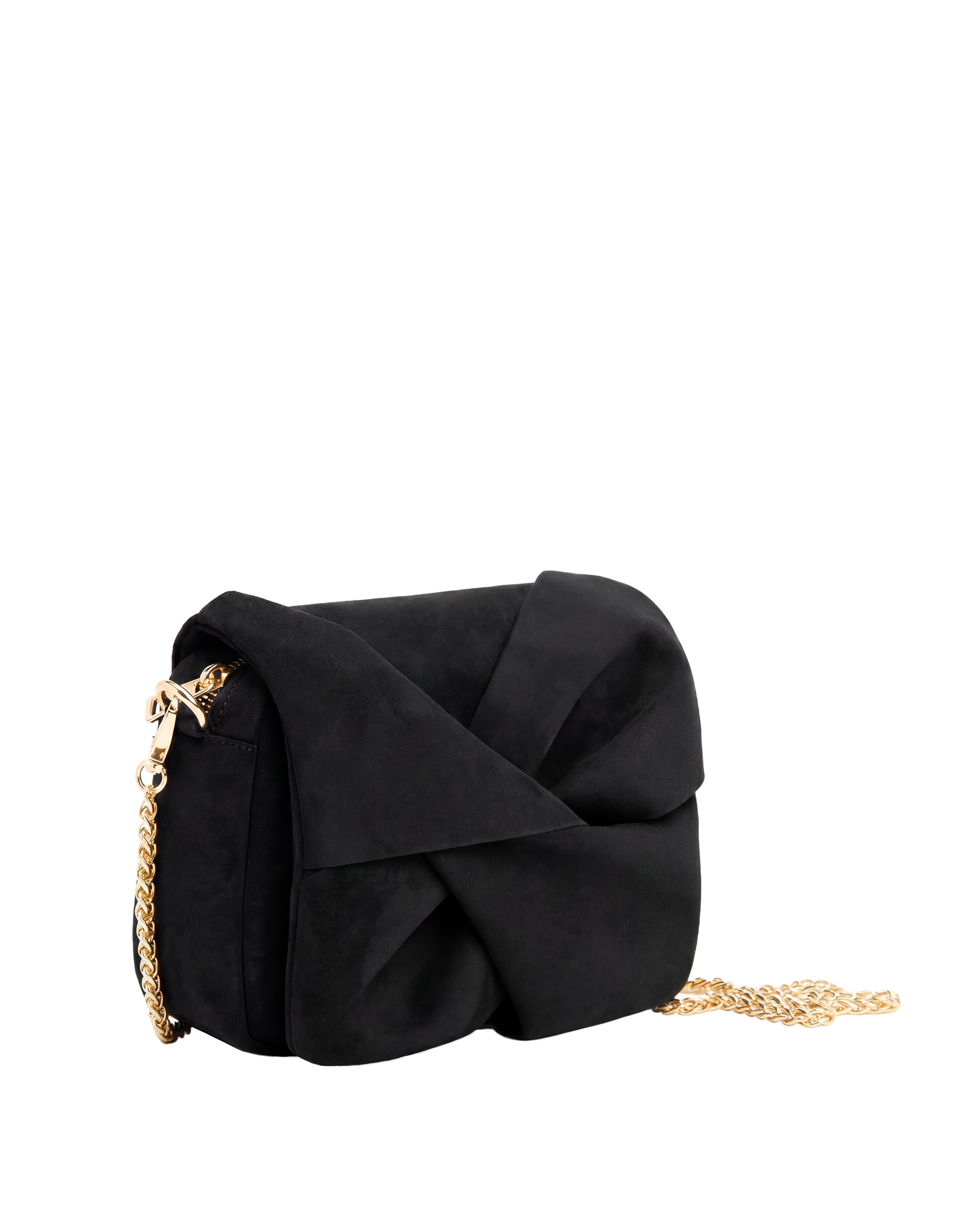 Muse Bow - Goatskin Suede Black