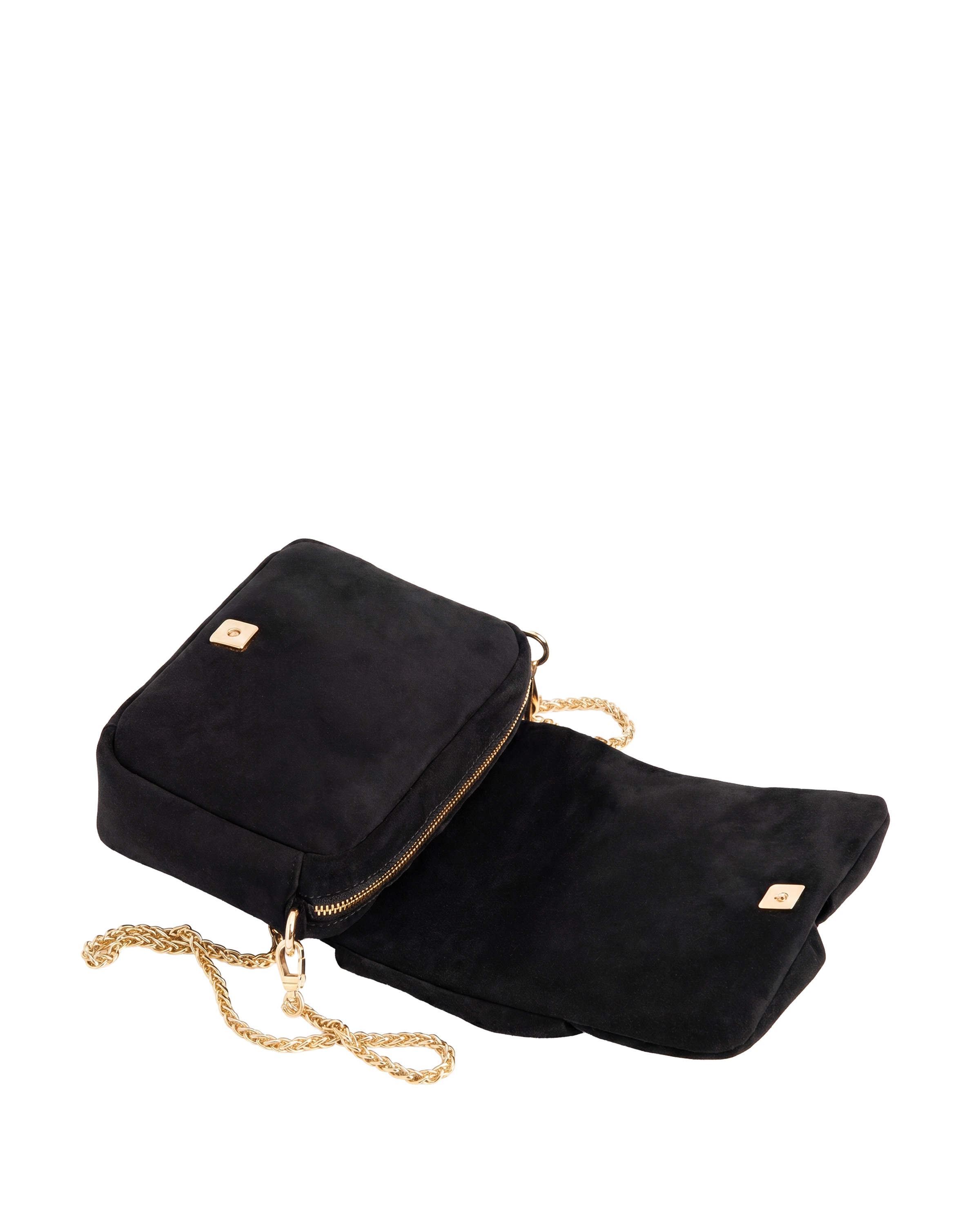 Muse Bow - Goatskin Suede Black