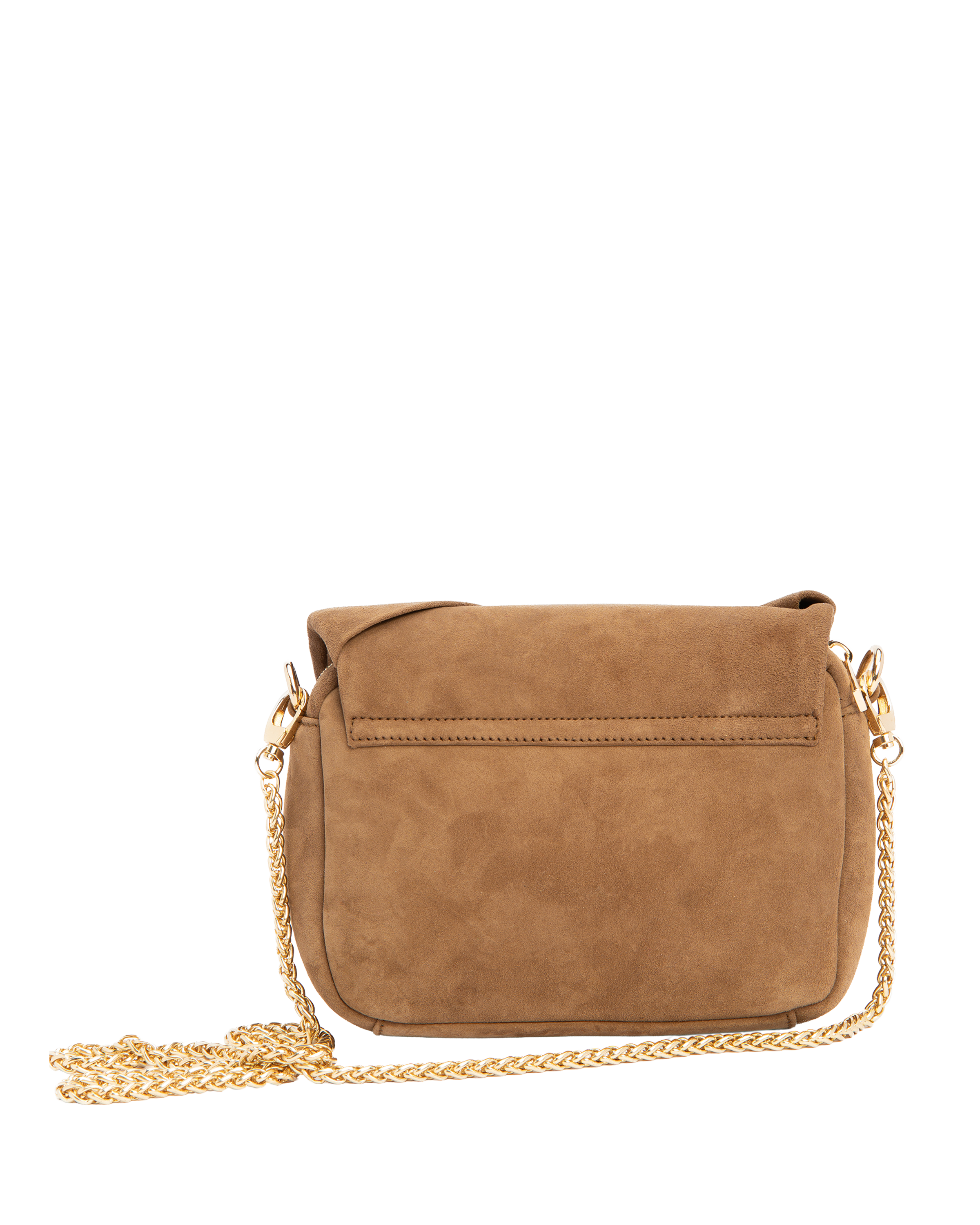 Muse Bow - Goatskin Suede Tan