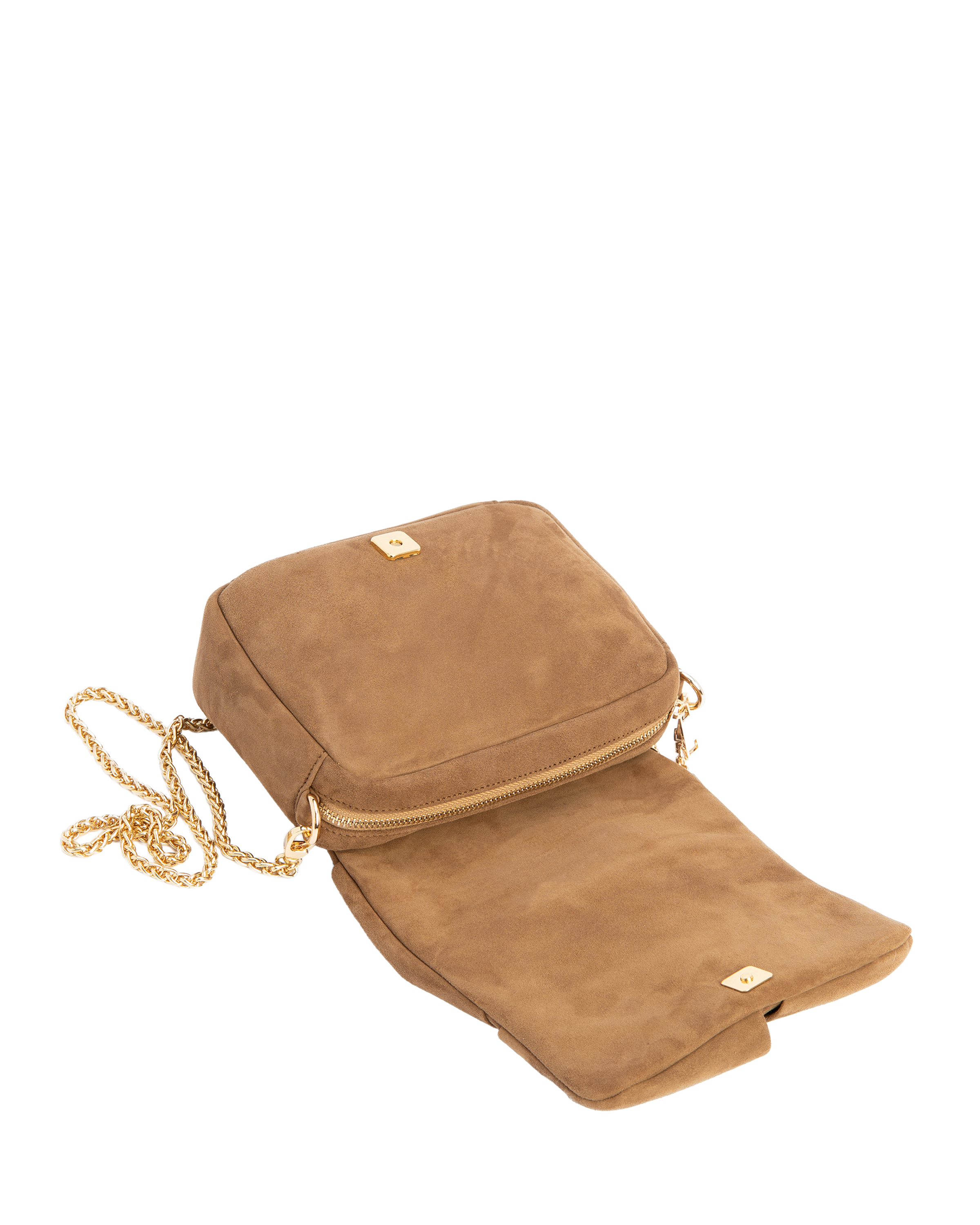 Muse Bow - Goatskin Suede Tan